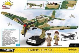 konstruktorius cobi - COBI HC WWII Junkers JU-87 G/D TankBust.525kl 5748 - 2 nuotrauka