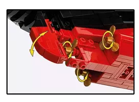 titanic - Cobi R.M.S. Titanic 3260 blokai - 6 nuotrauka