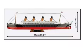 titanic - Cobi R.M.S. Titanic 3260 blokai - 8 nuotrauka