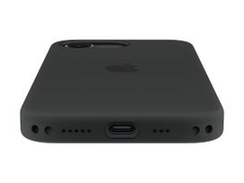 iphone 16e magsafe - Apple iPhone 17e Silicone Case with MagSafe – Black | Apple | MHWD4ZM/A - 2 nuotrauka
