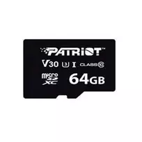 microtas - Patriot VX Series 64GB MicroSDXC V30 Class 10 UHS-I U3 Atminties Kortelė - 2 nuotrauka