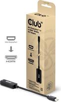 displayport 1.4 kabelis - Club 3D CAC-1188 Mini DisplayPort 1.4 į HDMI 8K60Hz M/F Adapteris (Juodas) - 7 nuotrauka