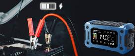 24v - Qoltec Išmanusis mikroprocesorinė kroviklis 12V 15A su LCD, skirtas AGM, GEL, SLA, EFB, LiFePO4 akumuliatoriams - 6 nuotrauka