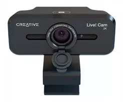 qhd 2k - Creative Live! Cam Sync V3 Juodas (Black) - 3 nuotrauka