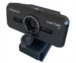 qhd 2k - Creative Live! Cam Sync V3 Juodas (Black) - 4 nuotrauka