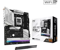 motherboards - Mainboard|ASROCK|AMD B850|SAM5|ATX|Memory DDR5|Memory slots 4|1xPCI-Express 4.0 16x|1xPCI-Express 5.0 16x|1xM.2|1xHDMI|1xAudio-In|1xAudio-Out|1xMicrophone|6xUSB 2.0|4xUSB 3.2|2xUSB-C|1xRJ45|B850PRORSWIFI | B850 PRO RS WIFI - 3 nuotrauka