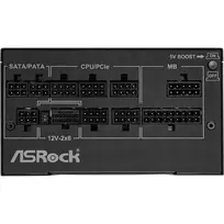 pg 850g - ASRock Phantom Gaming PG-850G 850W 80 Plus Gold Juodas (Black) - 4 nuotrauka