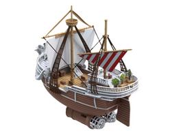 model rc - REVELL ONE PIECE RC laivas Going Merry, ruda (Brown) - 6 nuotrauka