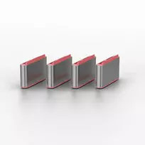 adapteriai type c - Lindy Rinkinys 10 blokerów USB-C (40437) - 4 nuotrauka