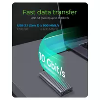 isoriniai ssd - IcyBox IB-1817M-C31 M.2 NVMe SSD - 2 nuotrauka
