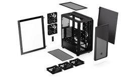 atx pc case - Endorfy Arx 500 Air (Skaidri/juoda) - 4 nuotrauka