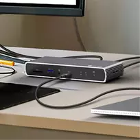 usb c hdmi 3 - ICY BOX IB-DK4012-CPD 9-in-1 USB-C prijungimo stotis Juoda (Black) - 2 nuotrauka