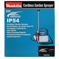 akumuliatorinis purkstuvas - MAKITA US053DZ, 5L,12 V, (be akum. ir krov.) - 5 nuotrauka