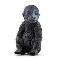 gorilla - Žaislinė figūrėlė Schleich Wild Life Gorilla Family 42601S, 3 vnt., juoda - 5 nuotrauka