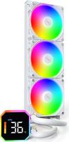 vandens ausintuvas - Montech HyperFlow Digital 360 White - 1 nuotrauka