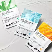 lakstines veido kaukes - SOMEBYMI Real Hyaluron Hydra Care Mask - 5 nuotrauka