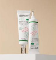 kremai veidui nuo saules spf50 - AXIS-Y Complete No-stress Physical Sunscreen SPF50+ PA++++, 50ml - 3 nuotrauka