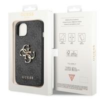 casio pilkas - GUESS dėklas skirtas Apple iPhone 13 / 14 / 15 GUHCP14S4GMGGR (4G Big Metal Logo) pilkos spalvos - 2 nuotrauka