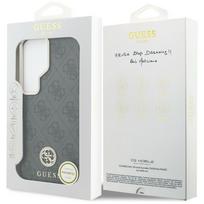 guess pu leather 4g - Guess PU Leather 4G Strass Logo Gold Frame Magnetic dėklas skirtas Samsung Galaxy S26 Ultra juodos spalvos - 2 nuotrauka