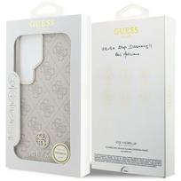guess pu leather 4g - Guess PU Leather 4G Strass Logo Gold Frame Magnetic dėklas skirtas Samsung Galaxy S26 Ultra rožinės spalvos - 2 nuotrauka