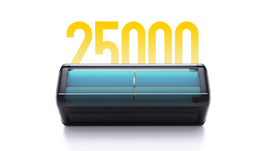 xiaomi baterijos - Xiaomi HyperCharge 25000 mAh Juodas (Black) - 3 nuotrauka