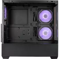 master cooler - Cooler Master Elite 690 Wood Juodas (Black) - 3 nuotrauka