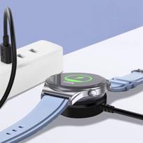 indukcinis ikroviklis - Tech-Protect MC03 UltraBoost Inductive Charger Samsung Galaxy Watch USB-C 100cm Juodas (Black) - 3 nuotrauka