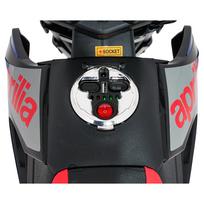 led motociklo zibintas - Elektrinis motociklas Aprilia RX, Blue - 17 nuotrauka