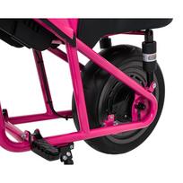 motociklai - Elektrinis motociklas SUPERMOTO, Pink - 9 nuotrauka