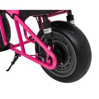motociklai - Elektrinis motociklas SUPERMOTO, Pink - 11 nuotrauka