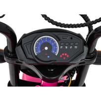 motociklai - Elektrinis motociklas SUPERMOTO, Pink - 16 nuotrauka