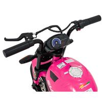 motociklai - Elektrinis motociklas SUPERMOTO, Pink - 18 nuotrauka