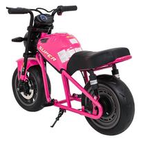 motociklai - Elektrinis motociklas SUPERMOTO, Pink - 23 nuotrauka