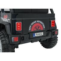 vaikiskas elektromobilus - Elektrinis džipas Jeep BEAST 4x4, raudonas (Red) - 3 nuotrauka