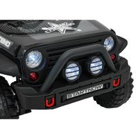 vaikiskas elektromobilus - Elektrinis džipas Jeep BEAST 4x4, raudonas (Red) - 4 nuotrauka
