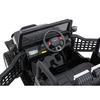 vaikiskas elektromobilus - Elektrinis džipas Jeep BEAST 4x4, raudonas (Red) - 13 nuotrauka