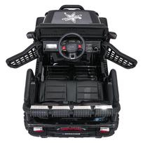 vaikiskas elektromobilus - Elektrinis džipas Jeep BEAST 4x4, raudonas (Red) - 17 nuotrauka