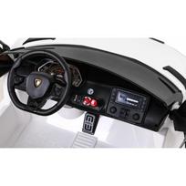 vaikiskas elektromobilus - Vaikiškas elektromobilis Ramiz Lamborghini SVJ Drift, balta (White) - 8 nuotrauka