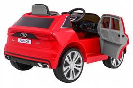 vaiku elektrinis - Elektromobilis Audi Q8 LIFT, raudonas - 9 nuotrauka