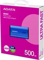 disko ssd - ADATA SE880 500GB Blue (Mėlynas) - 5 nuotrauka
