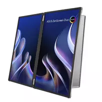 oled monitorius - ASUS ZenScreen Duo MQ149CD 14", OLED, Sidabras (Silver) - 2 nuotrauka