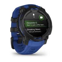 instinct 3 45 mm - Garmin Instinct 3 45mm AMOLED Juodas/Mėlynas (Black/Blue) - 4 nuotrauka