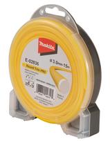 valas zoliapjoves - Apvalus žoliapjovės pjovimo lynas MAKITA, 3,0 mm x 15 m - 4 nuotrauka