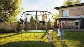zipro batutas jump pro - Zipro Jump Pro Premium 16FT, 496 cm, su tinklu, su kopėčiomis - 2 nuotrauka