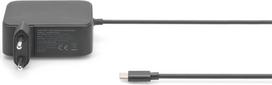 nesiojamu kompiuteriu laidai - Digitus DA-10072 USB-C nešiojamojo kompiuterio įkroviklis 100W Juodas (Black) - 3 nuotrauka