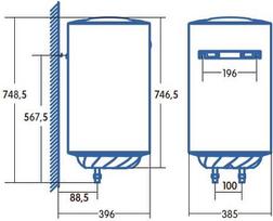 vandes sildymo - CATA T-MLX40206 - 3 nuotrauka
