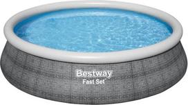 bestway baseinas - Bestway Fast Set™ apvalus baseinas 4,57 m x 1,07 m - 5 nuotrauka
