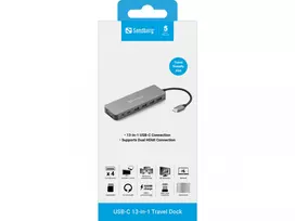 3 in 1 usb c - SANDBERG T-MLX54074 - 3 nuotrauka