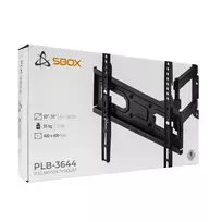 televizoriaus stovas 55 - Sbox PLB-3644-2 (32-55/35kg/400x400) - 2 nuotrauka