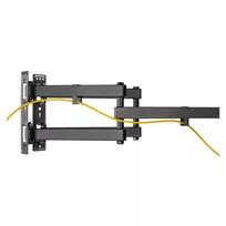 sieninis tv stovas - Sbox PLB-1348-2 Televizoriaus laikiklis 37-63", Juodas (Black) - 4 nuotrauka